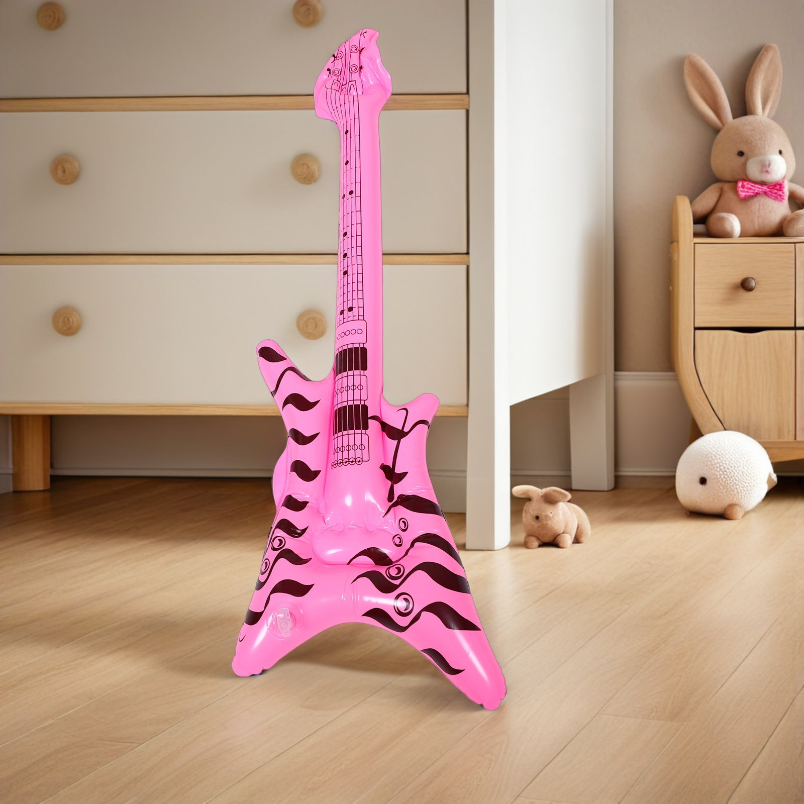 Musical Instrument You Blow - Inflatable Rock and Roll Guitar Prop