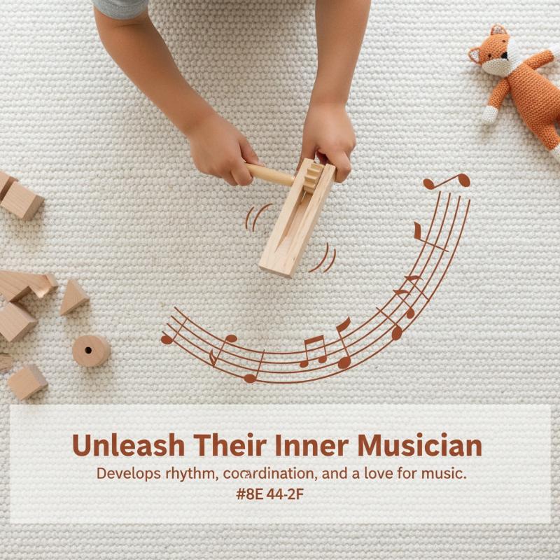 @*Handheld Wooden Ratchet Nois - Musical Instrument Family 评论和价格