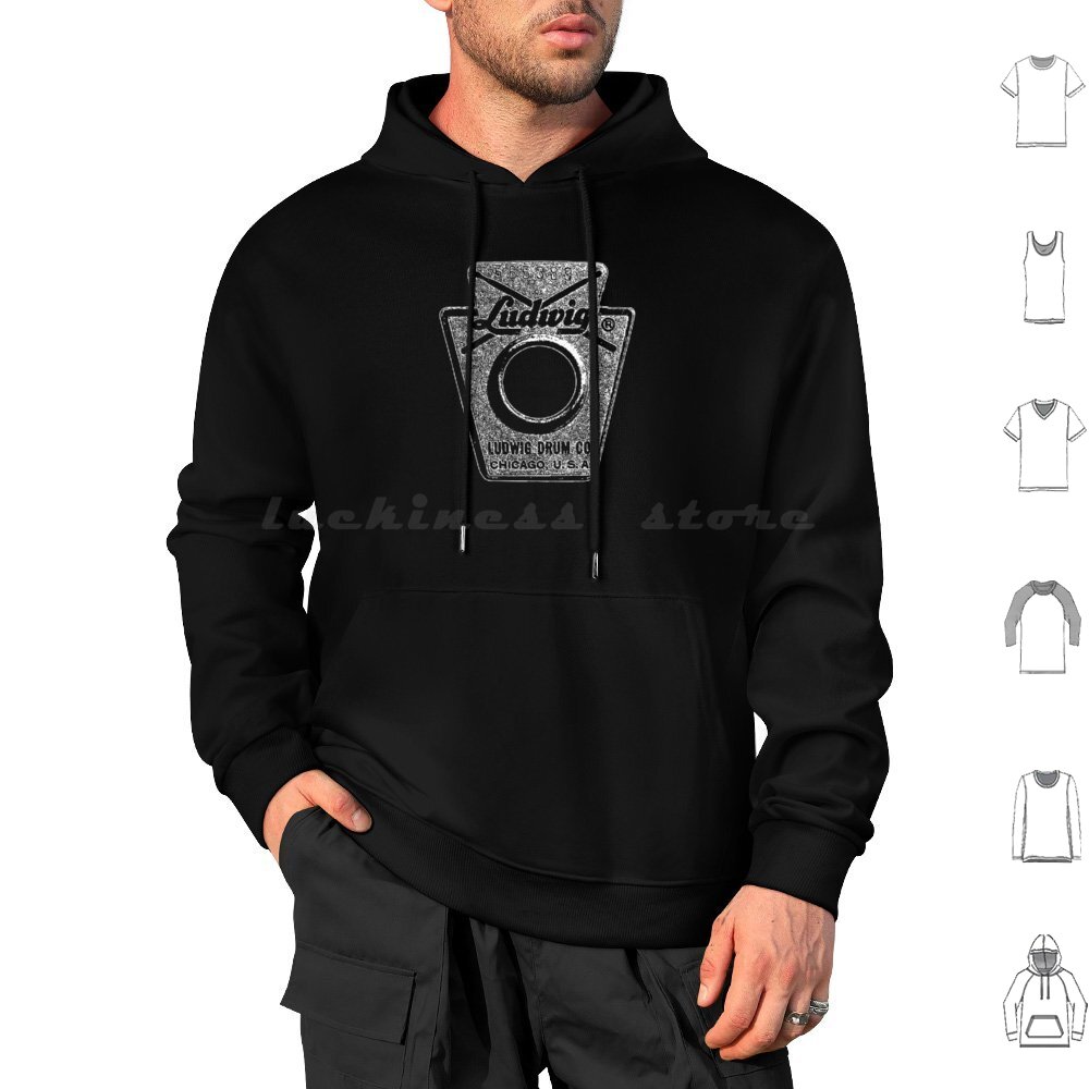 Ludwig Drums Hoodies Long Slee - Musical Instrument Family 评论和价格