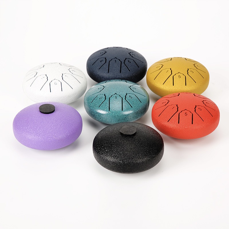 Mini Steel Tongue Drum 4 Inch  - Musical Instrument Family 评论和价格