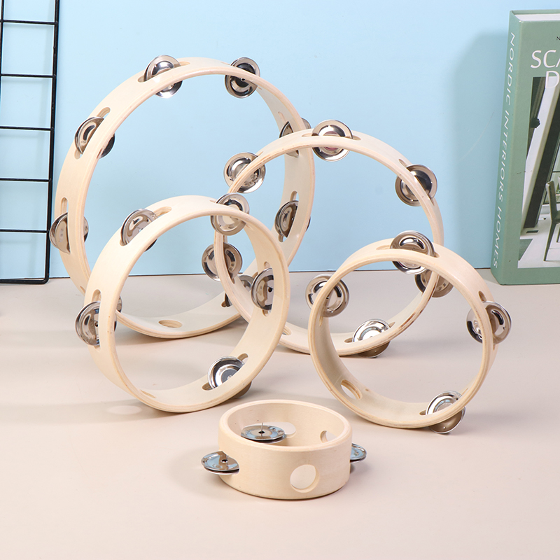 4/6/7/8/10Inch Hand Drums Toys - Tambourine Hand Drum 评论和价格