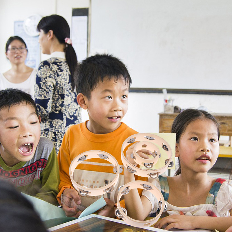 4/6/7/8/10Inch Hand Drums Toys - Tambourine Hand Drum 评论和价格