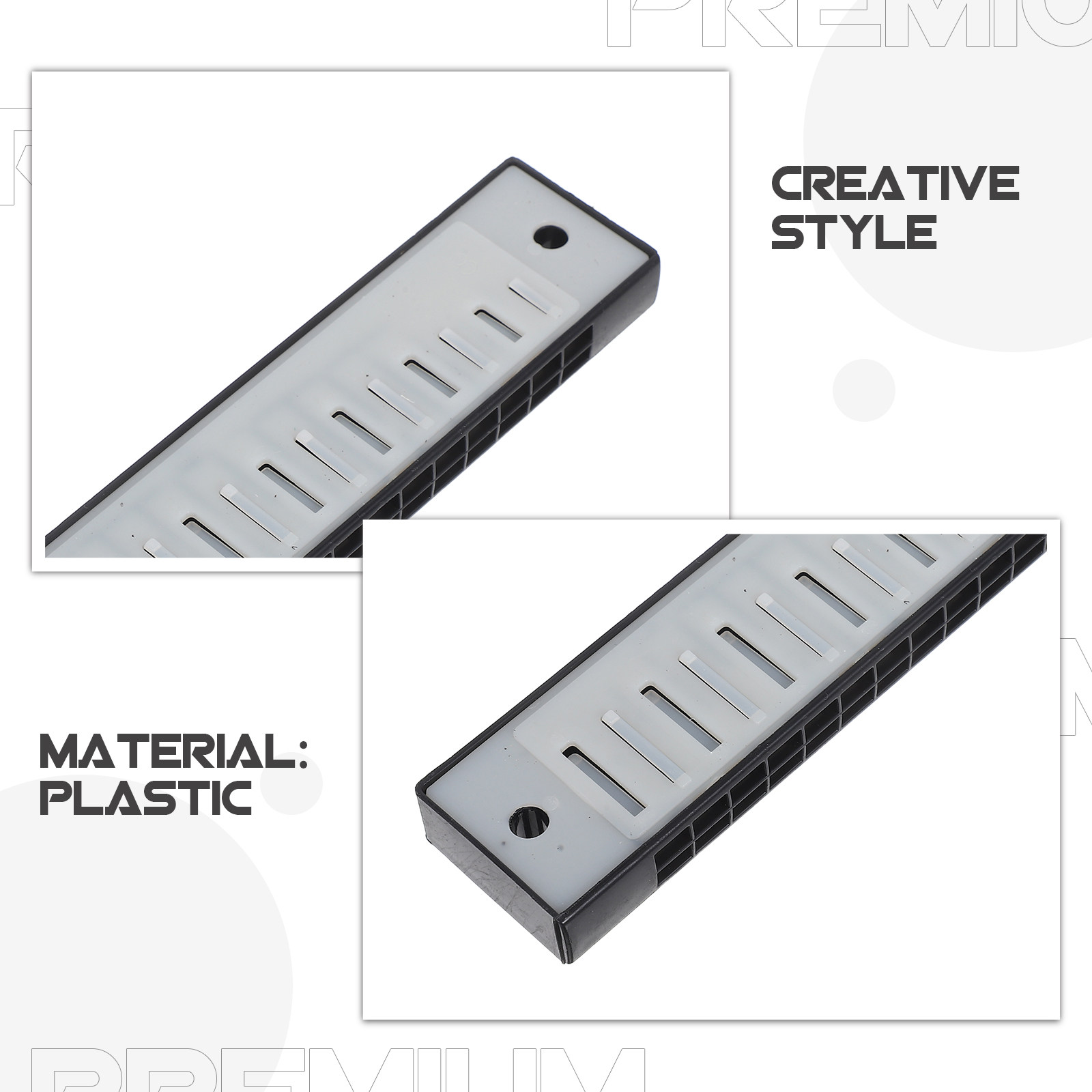 20Pcs Portable Harmonica DIY K - Musical Instrument Family 评论和价格