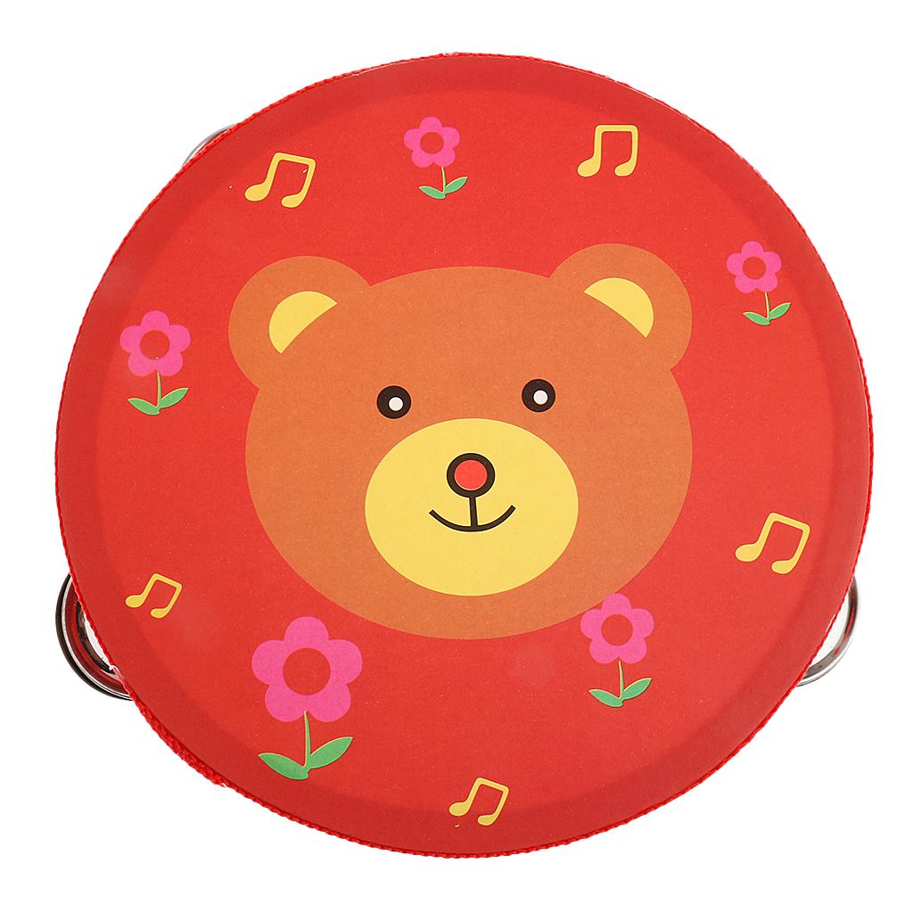 Hand Bell Wooden Tambourine Pe - Tambourine Hand Drum 评论和价格