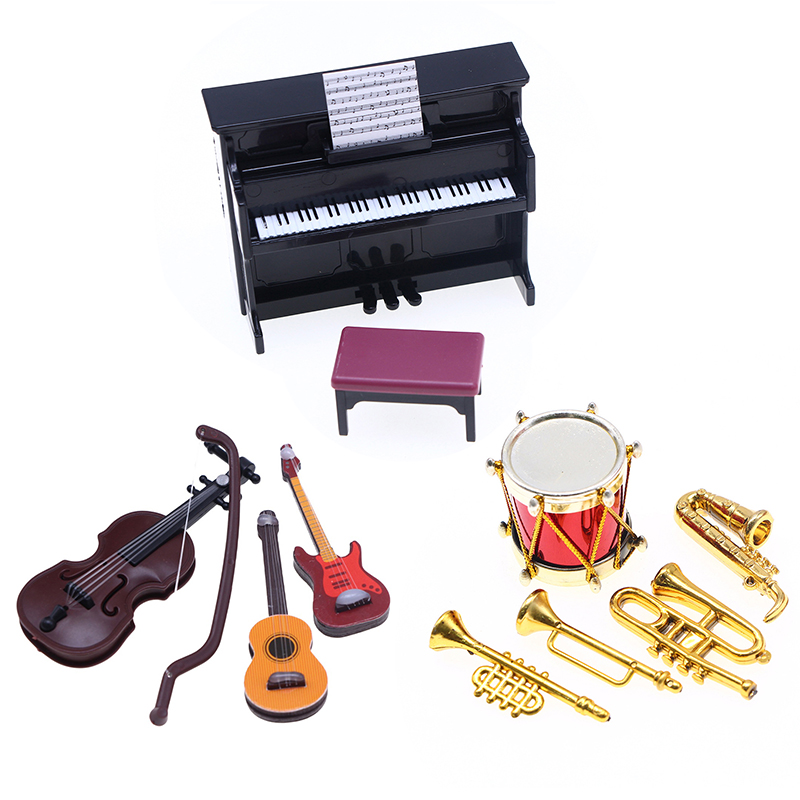 Classical 1:12 Scale Miniature - Musical Instrument Like Guitar 评论和价格