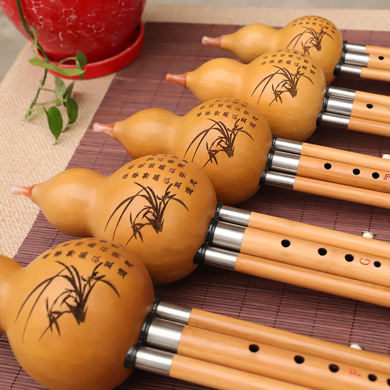 Nanzhu Gourd Silk Musical Inst - Musical Instrument You Blow 评论和价格