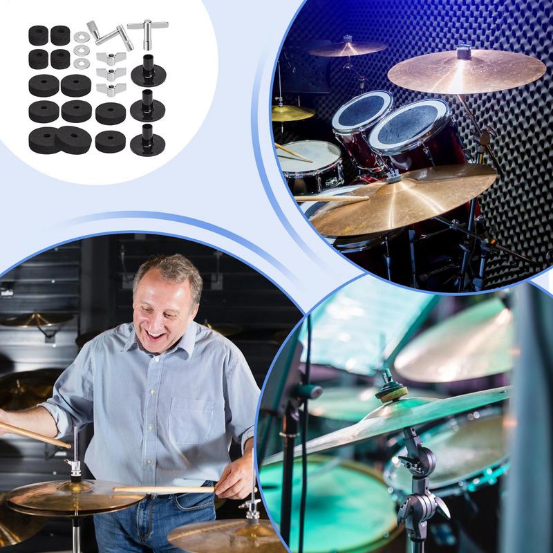 Drum Felt Washer Non-Slip Musi - Musical Instrument Family 评论和价格
