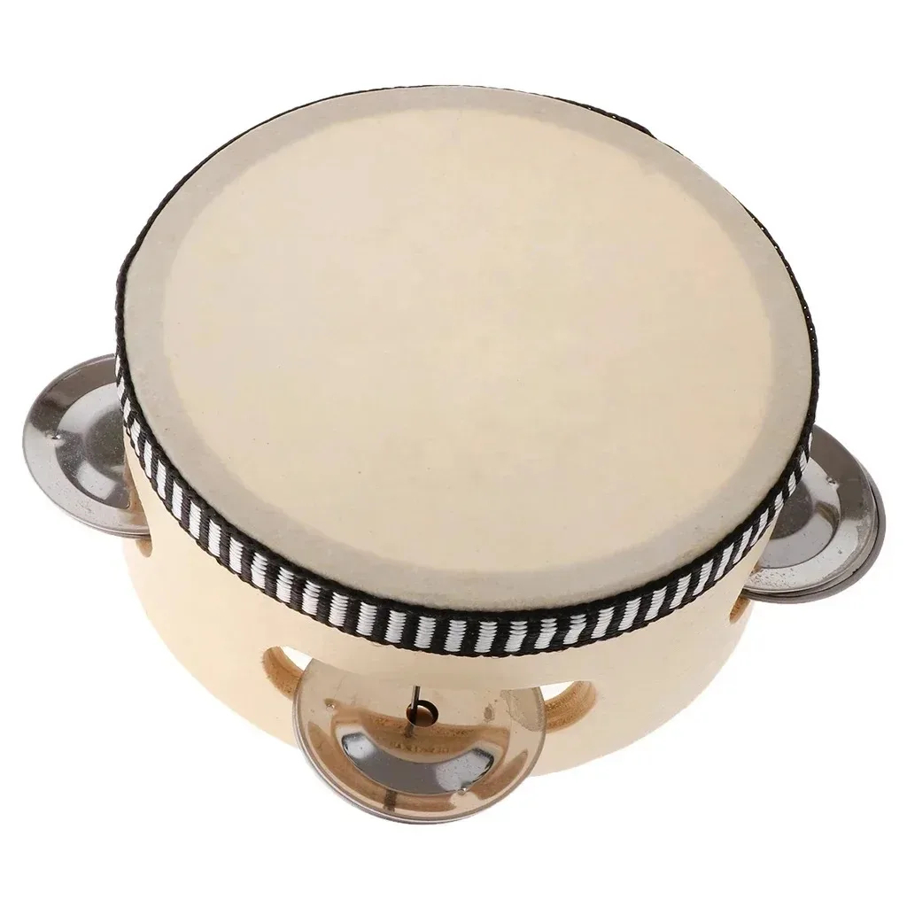 6inch Hand Held Drum Tambourin - Tambourine Hand Drum 评论和价格