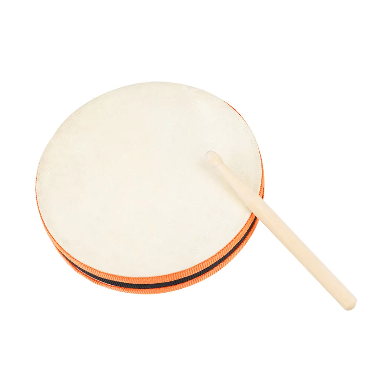 Hand Drum Double Side With Dru - Tambourine Hand Drum 评论和价格